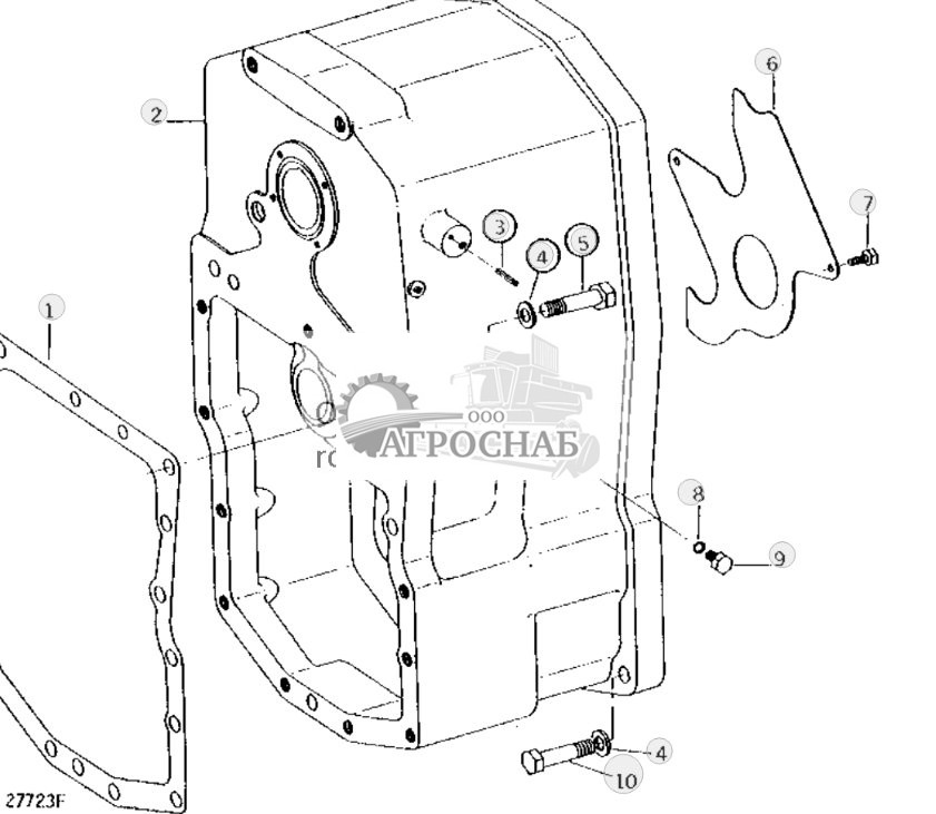 Torque Divider Housing 